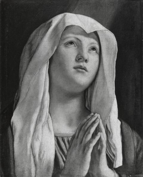 The Walters Art Museum — Italian 17th century. manner of Sassoferrato. Virgin in Prayer — insieme